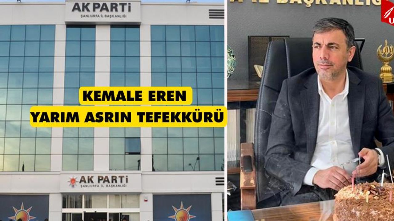 AK Parti Şanlıurfa İl Başkanı Abdurahman Kırıkçı’ya Doğum Günü Sürprizi