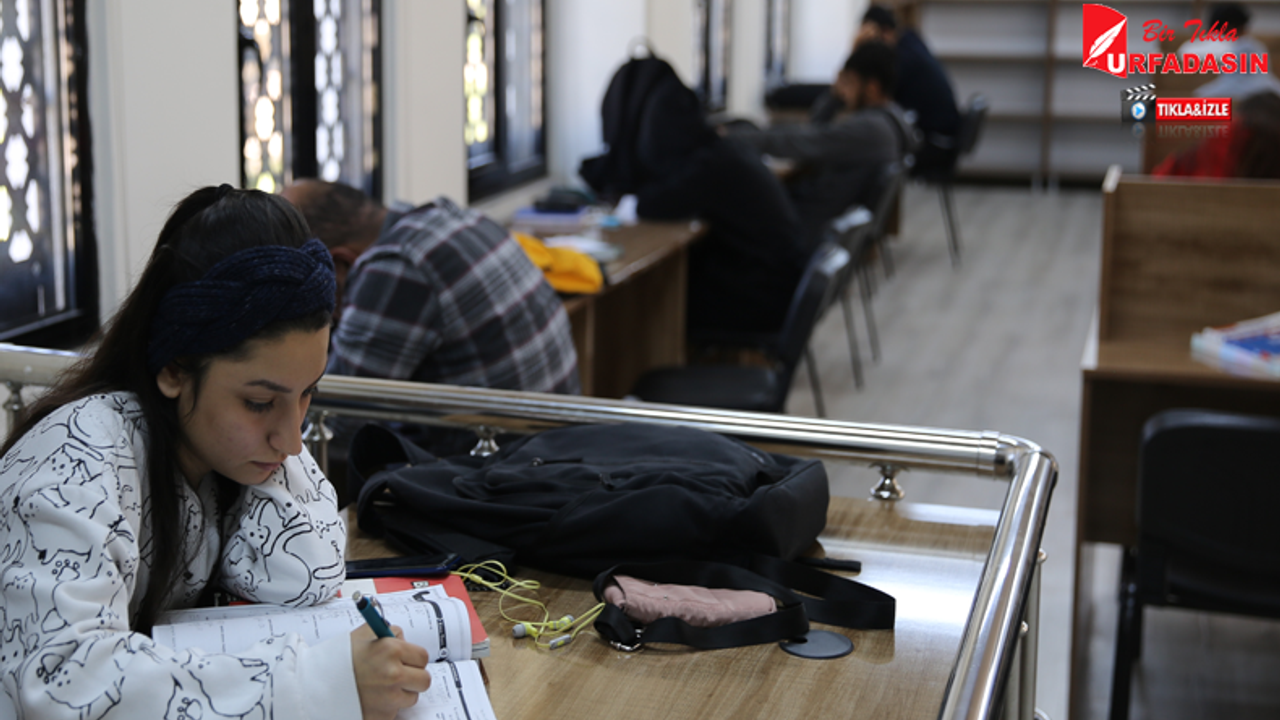 Karaköprü’de Öğrenciler Sınavlara Hazırlanıyor