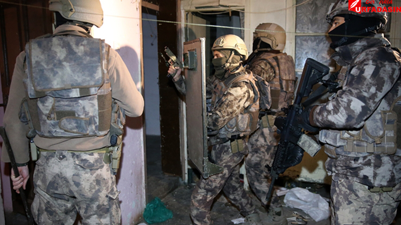 Urfa Dahil 6 ilde Terör Operasyonu 105 Gözaltı