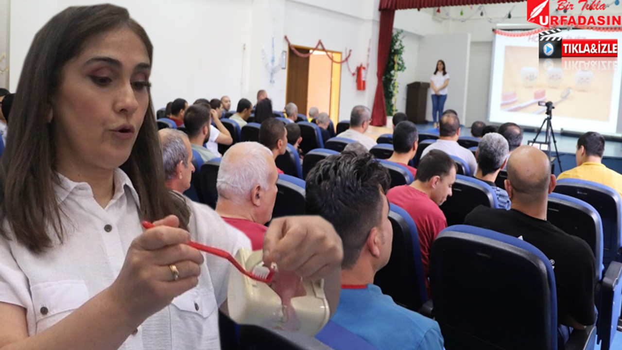 Urfa’da Bakım Evi Personellerine Ağız ve Diş Sağlığı Eğitimi