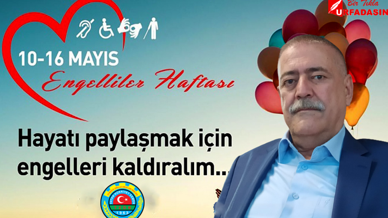 Ahmet Ersin Bucak’tan Engelliler Haftası Mesajı