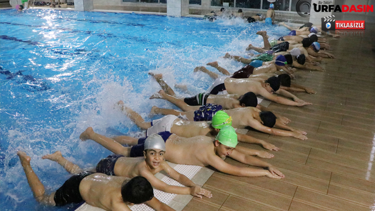 Çocukların Bu Yaz Adresi Haliliye’de Yüzme Kursları Olacak