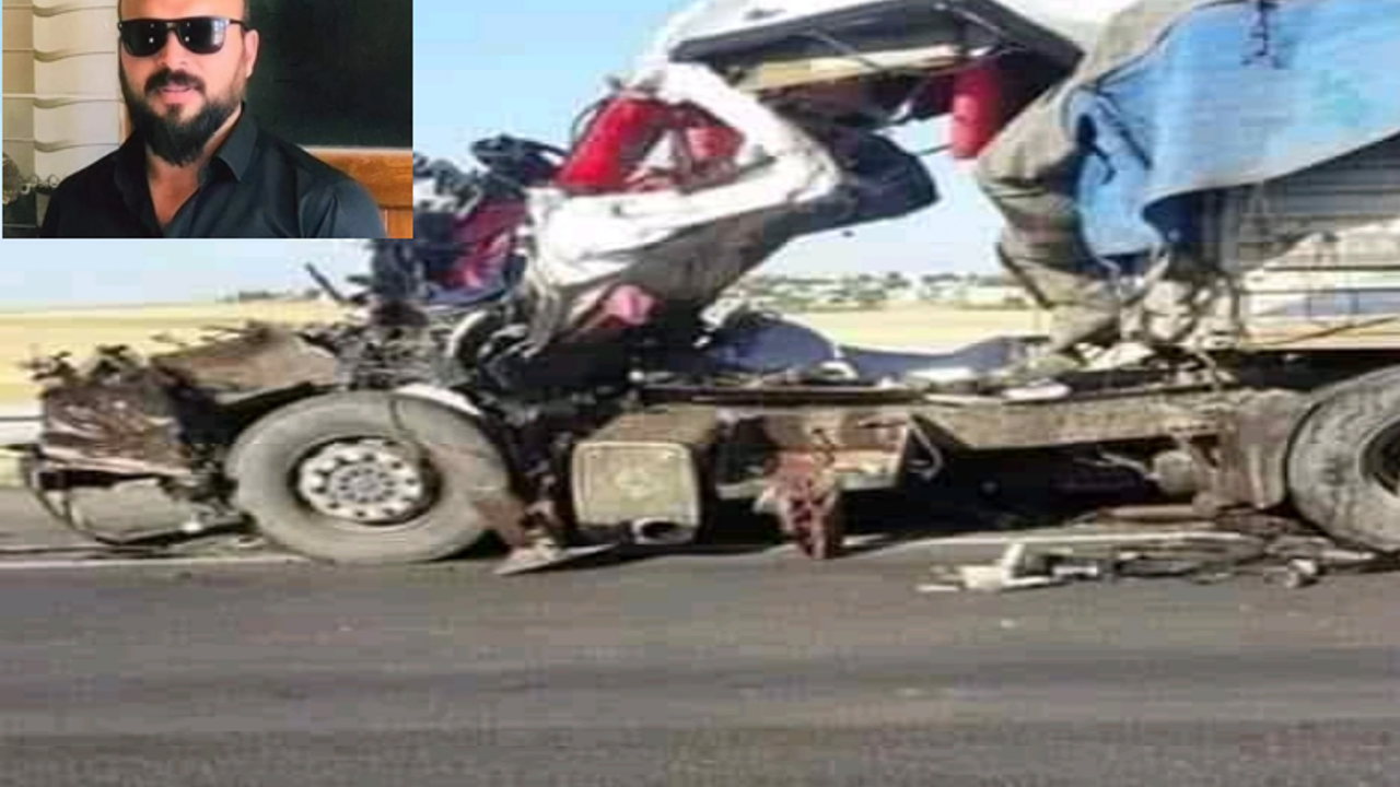 Şanlıurfalı Sürücü Feci Kazada Hayatını Kaybetti