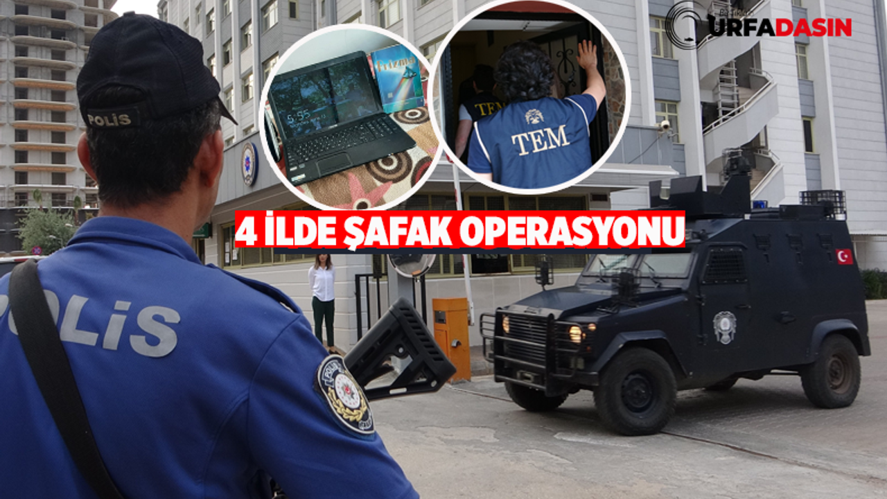 Şanlıurfa Dahil 4 İlde FETÖ Operasyonu 42 Gözaltı
