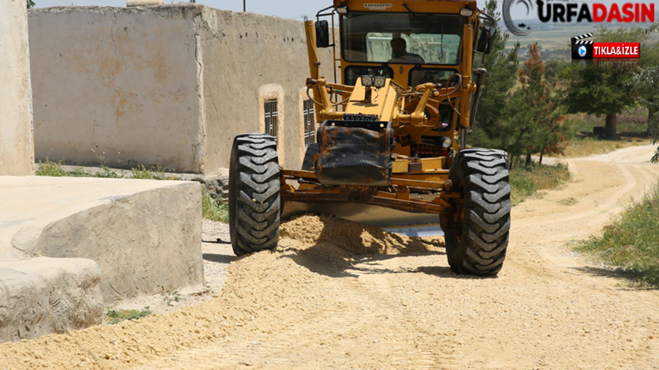 Şanlıurfa Köy Kırsalında Yollar Yenileniyor