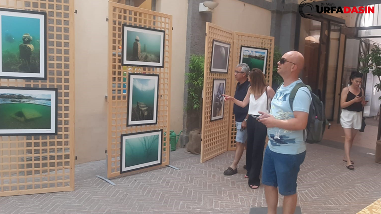 Şanlıurfa’nın Su Altı Fotoğrafları, İtalya’da Sergileniyor