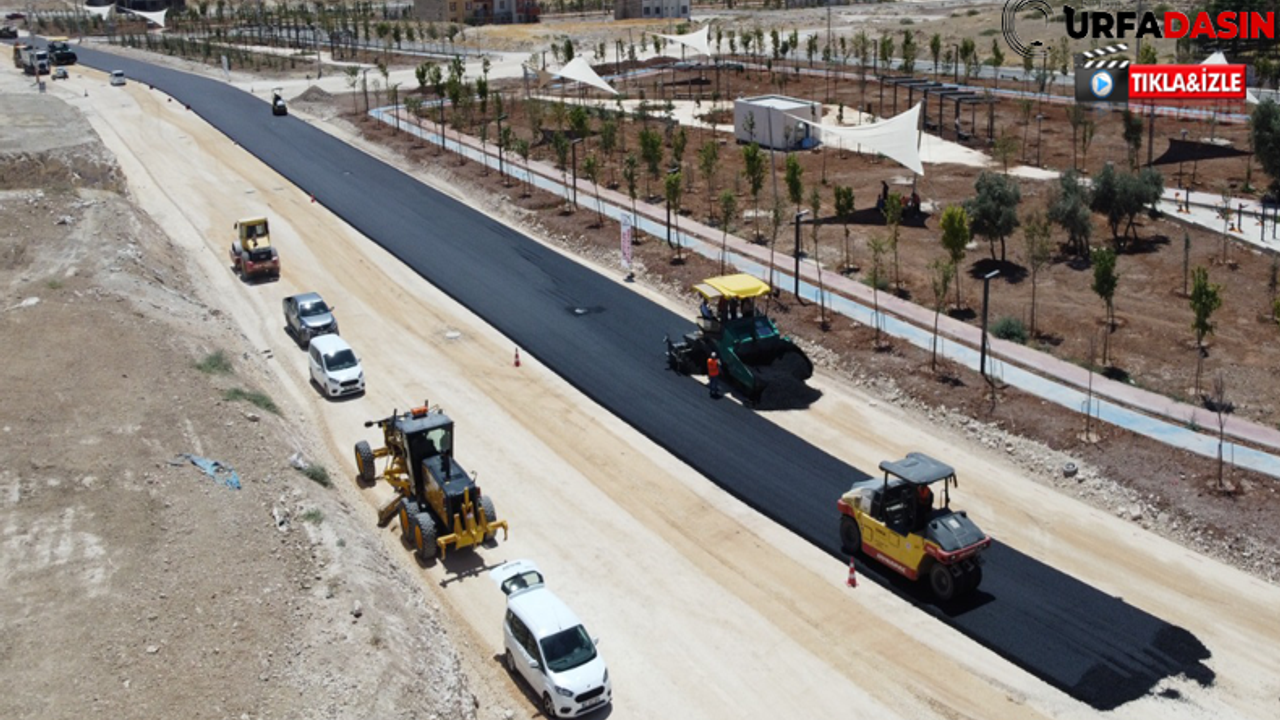 Urfa'da Yollar Üretilerek Kentin Can Damarları Açılıyor