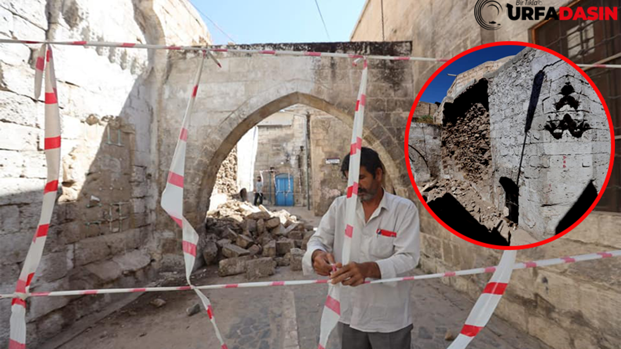 Tarihi Cıncıklı Hamam’ın Duvarı Çöktü