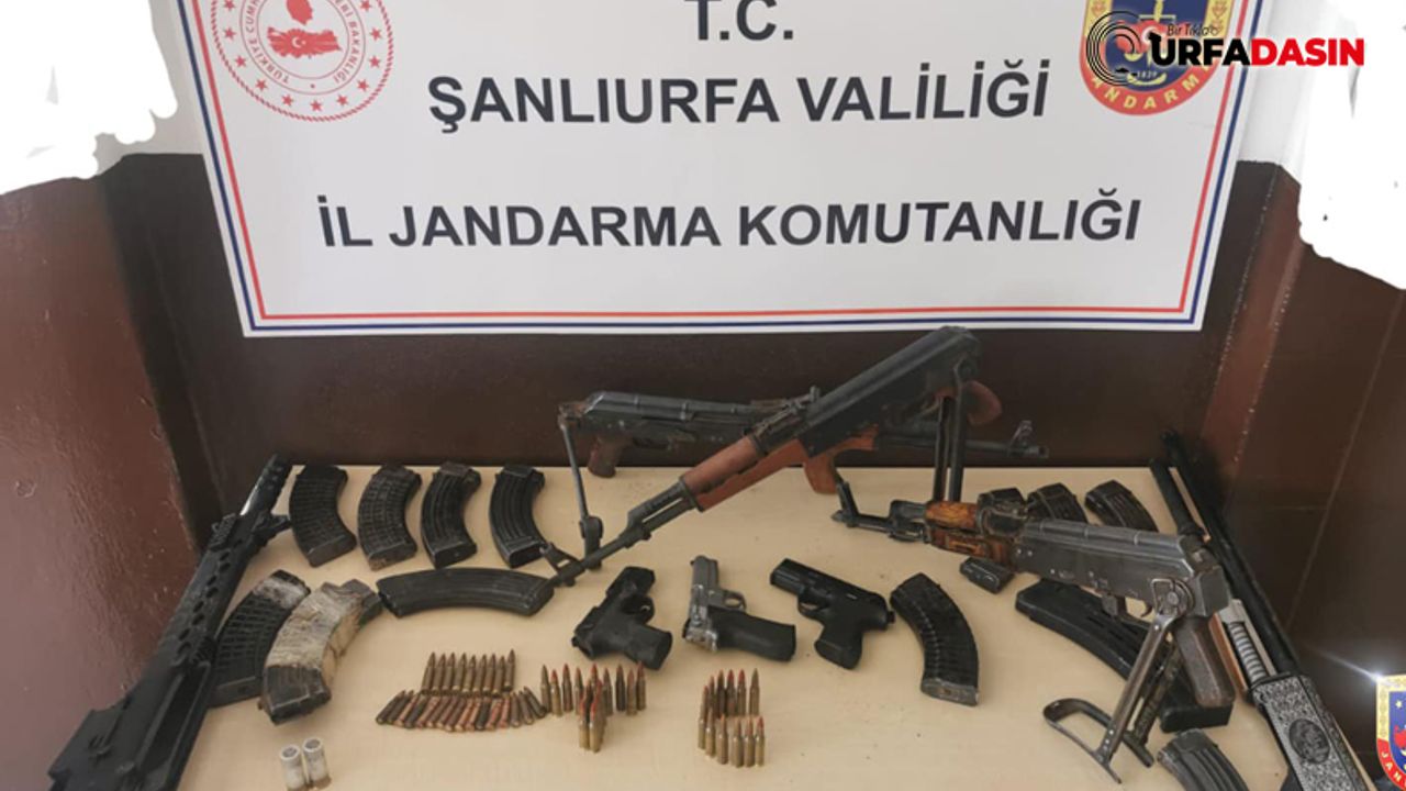 Şanlıurfa'da Uzun Namlulu Silahlar Ele Geçirildi