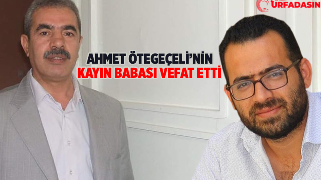 Eyyübiye Belediyesi'nden Ahmet Ötegeçeli’nin Acı Günü 