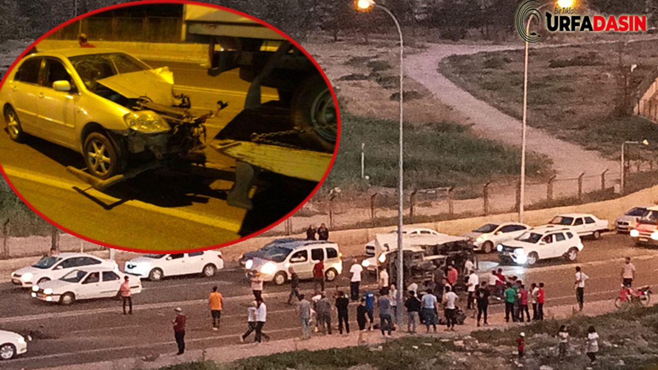 Şanlıurfa'da Kamyonet İle Otomobil Çarpıştı: 5 Yaralı