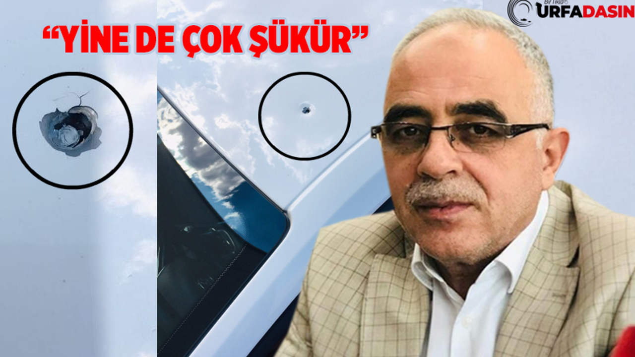 Ali Ferhat Türkmen'in Aracına Mermi İsabet Etti