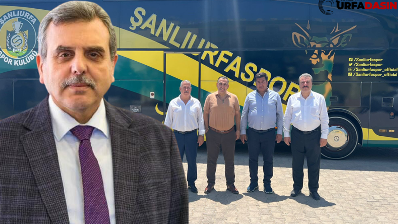 Zeynel Başkandan Şanlıurfaspor'a Otobüs Desteği