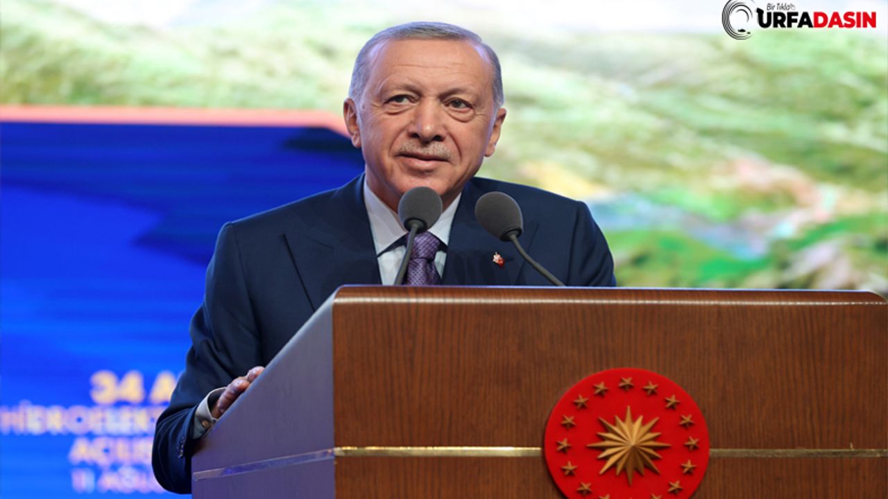 Erdoğan'dan Şanlıurfa Açıklaması