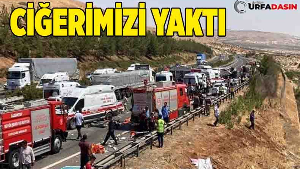 Şanlıurfa Gaziantep Yolunda Acı Haber 15 Ölü