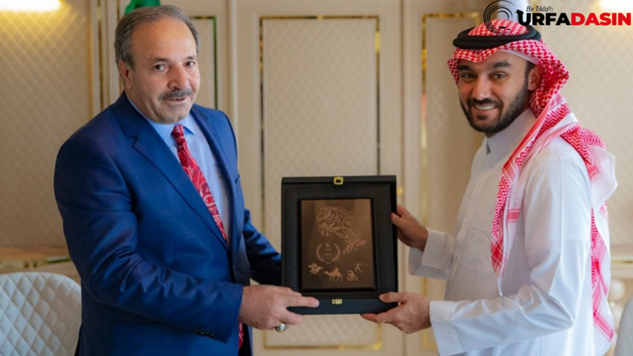 Özcan, Suudi Arabistan Gençlik ve Spor Bakanıyla Görüştü