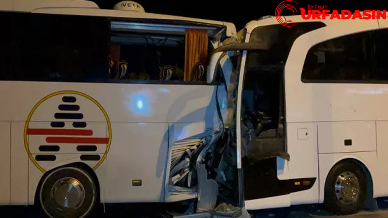 Urfa Otobüsü Kaza Yaptı: 25 Yaralı