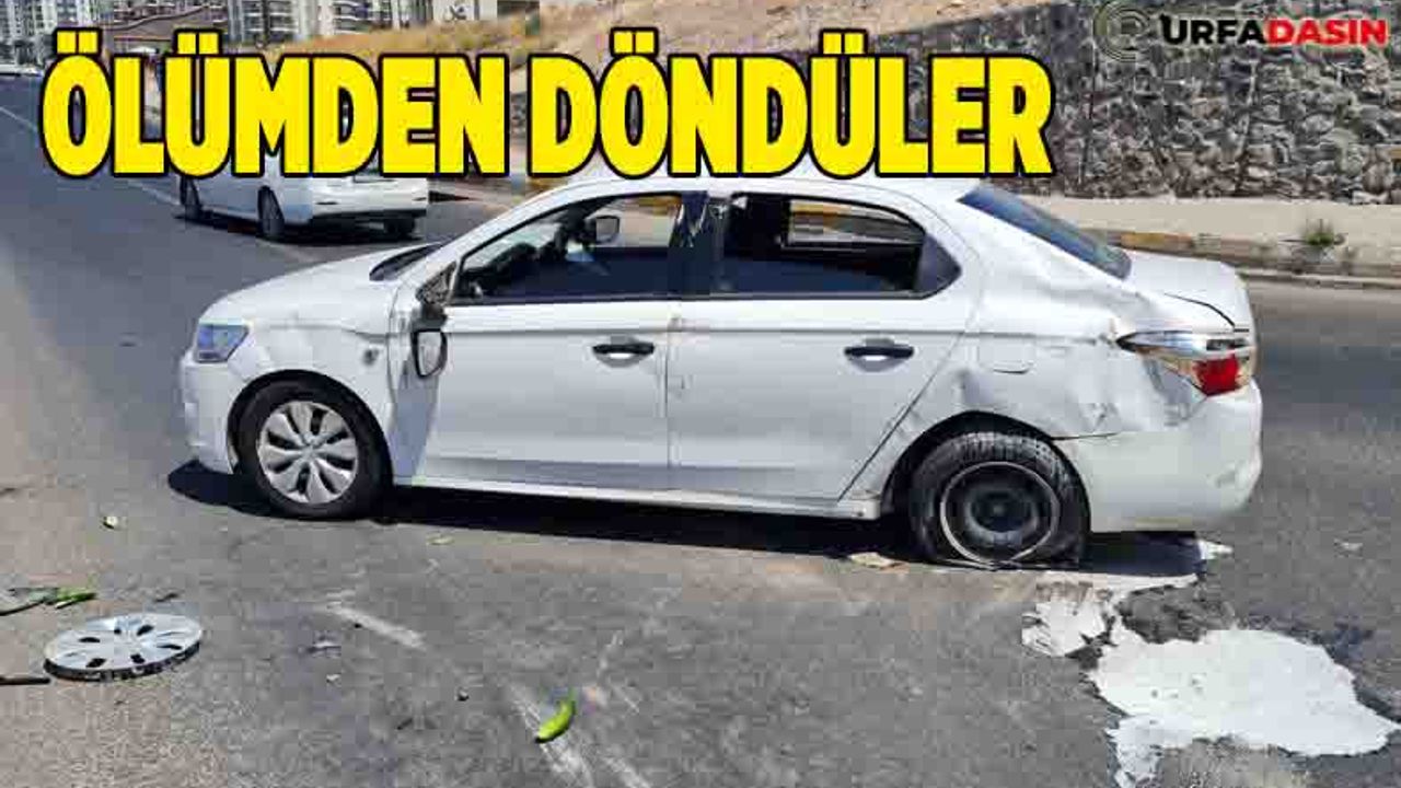 Şanlıurfa'da Feci Kaza 4 Yaralı
