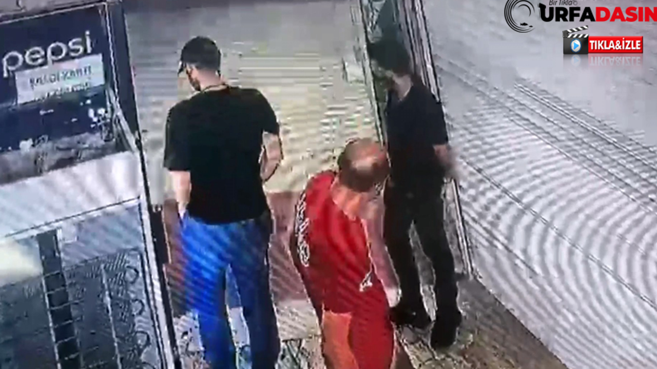 Şanlıurfa'da 3 Şahsın Meşrubat Hırsızlığı Kameraya Yansıdı