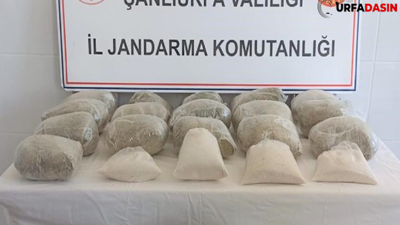 Şanlıurfa’da 20 Kilogram Uyuşturucu Ele Geçirildi: 2 Gözaltı