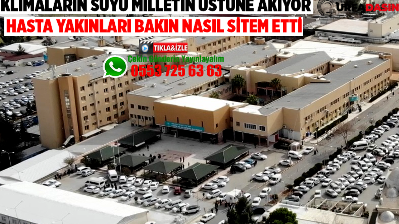 Mehmet Akif İnan Hastanesi Su Kaçırıyor!