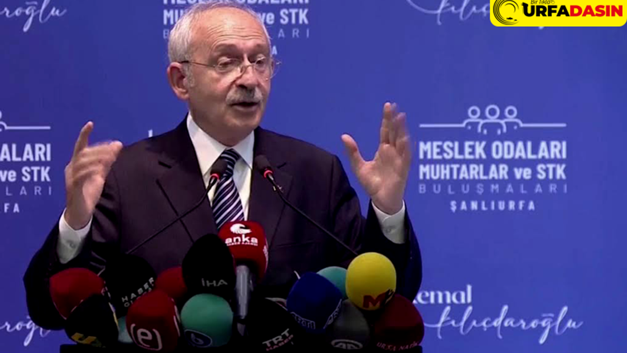 Kemal Kılıçdaroğlu’nun Urfa Programı İptal Edildi