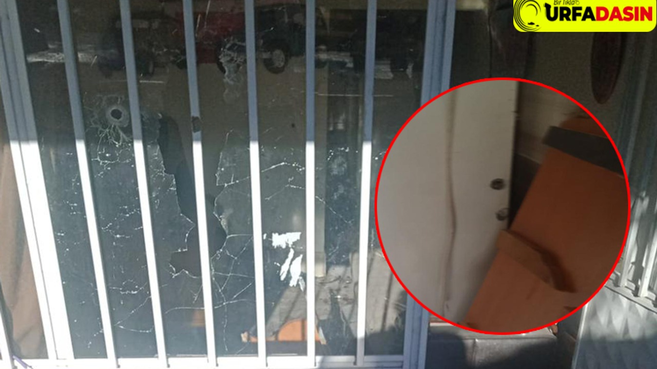 Urfa’da Nakliye Dükkanına Pompalı Saldırı