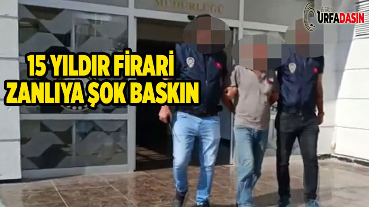 Şanlıurfa'da Aranan Cinayet Zanlısı Mersin'de Yakalandı