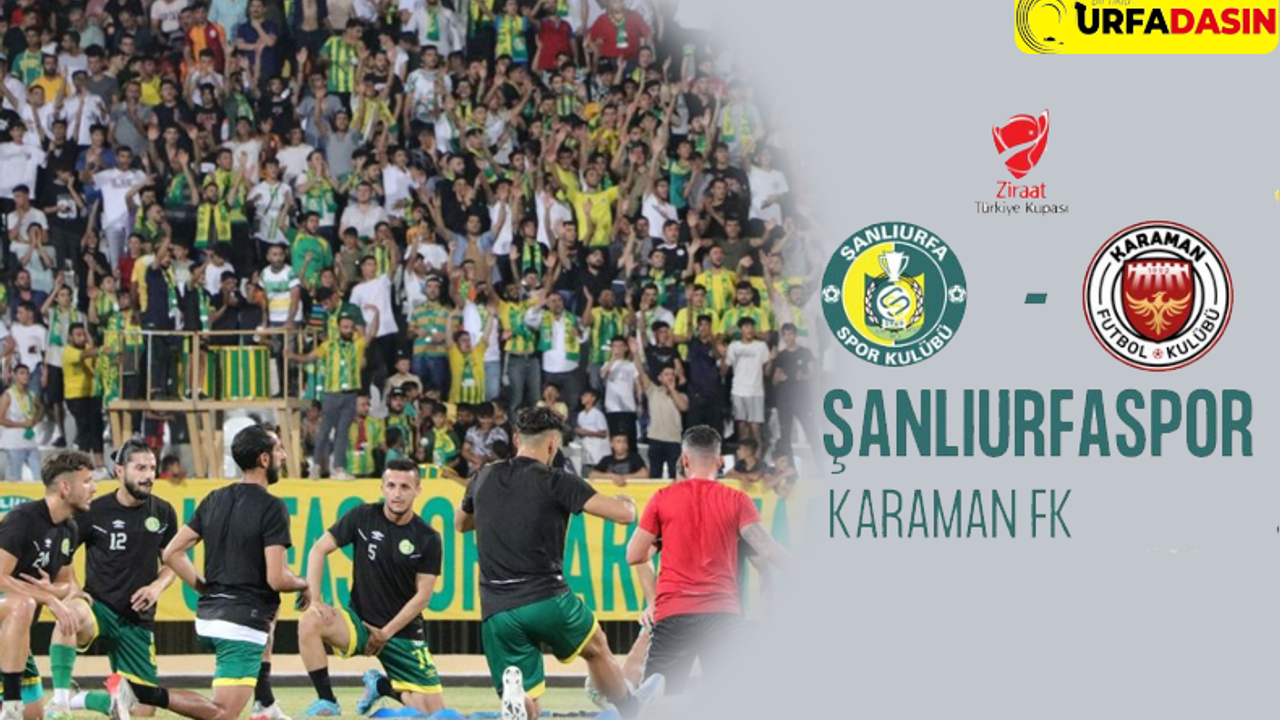 Şanlıurfaspor Ziraat Türkiye Kupası Maçına Hazır