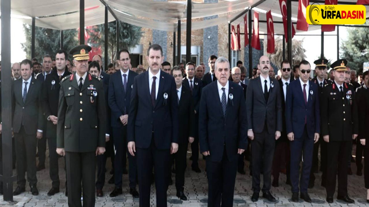 Şanlıurfa'da 10 Kasım Atatürk'ü Anma Programı