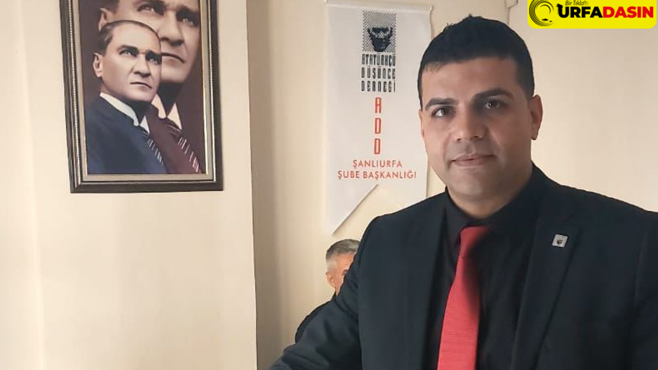 Atatürkçü Düşünce Derneği Şanlıurfa Şubesi Başkanını Seçti