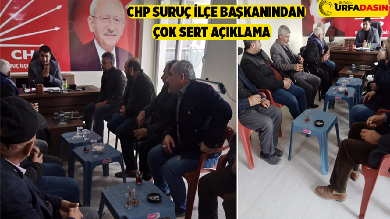 CHP Suruç İlçe Başkanı: Kayyumun Kararı Yok Hükmündedir