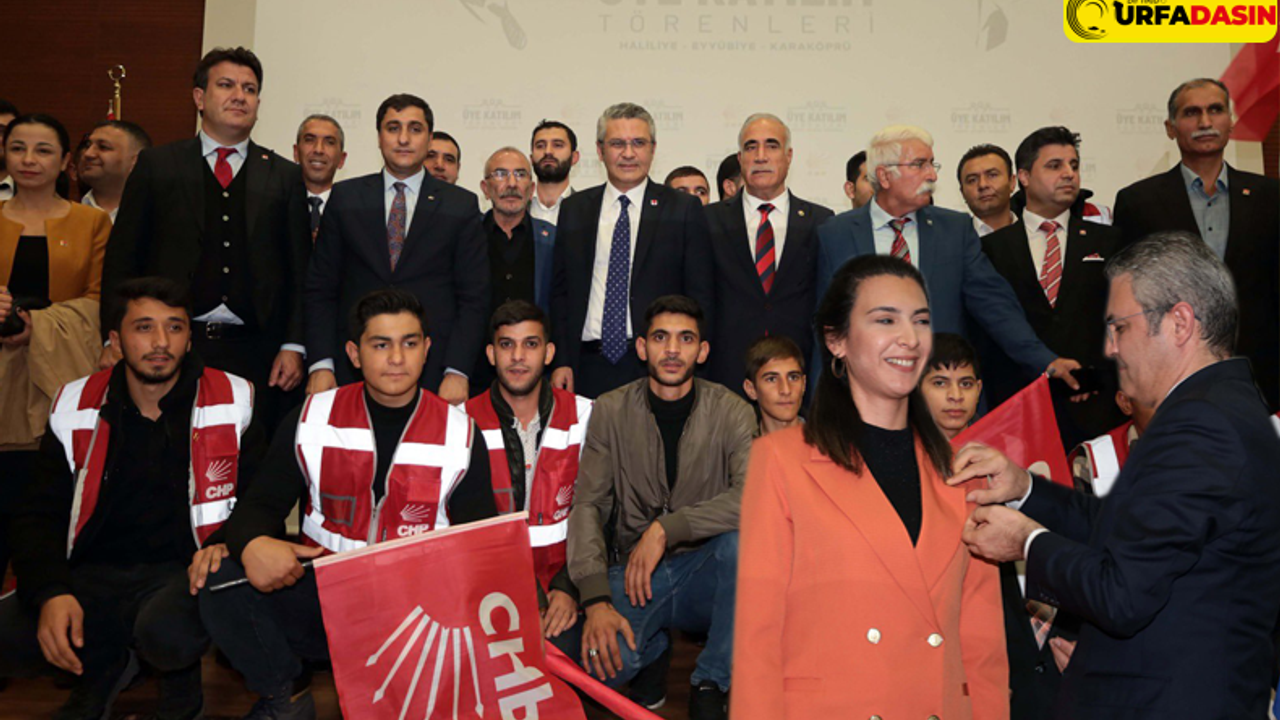 Şanlıurfa'dan, CHP’ye Büyük Katılım