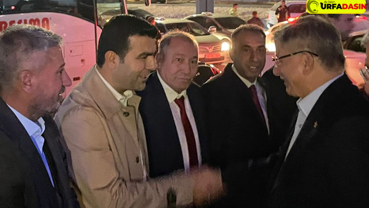 Gelecek Partisi Genel Başkanı Ahmet Davutoğlu Şanlıurfa’da 