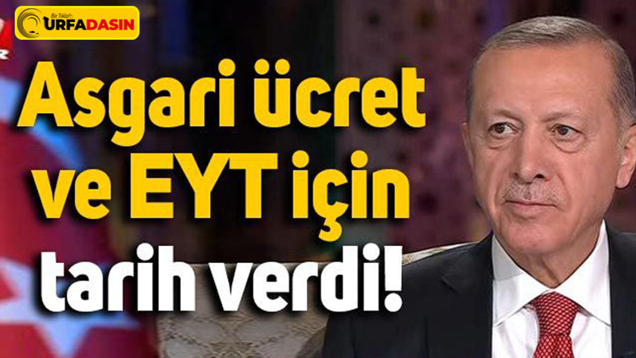 Cumhurbaşkanı Erdoğan EYT İçin Yılbaşını İşaret Etti