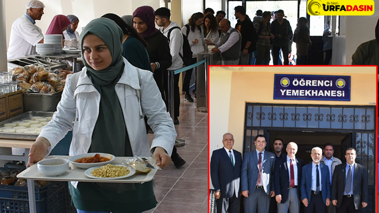 Harran Üniversitesi’ne 5 Bin Kapasiteli Yemekhane Açıldı