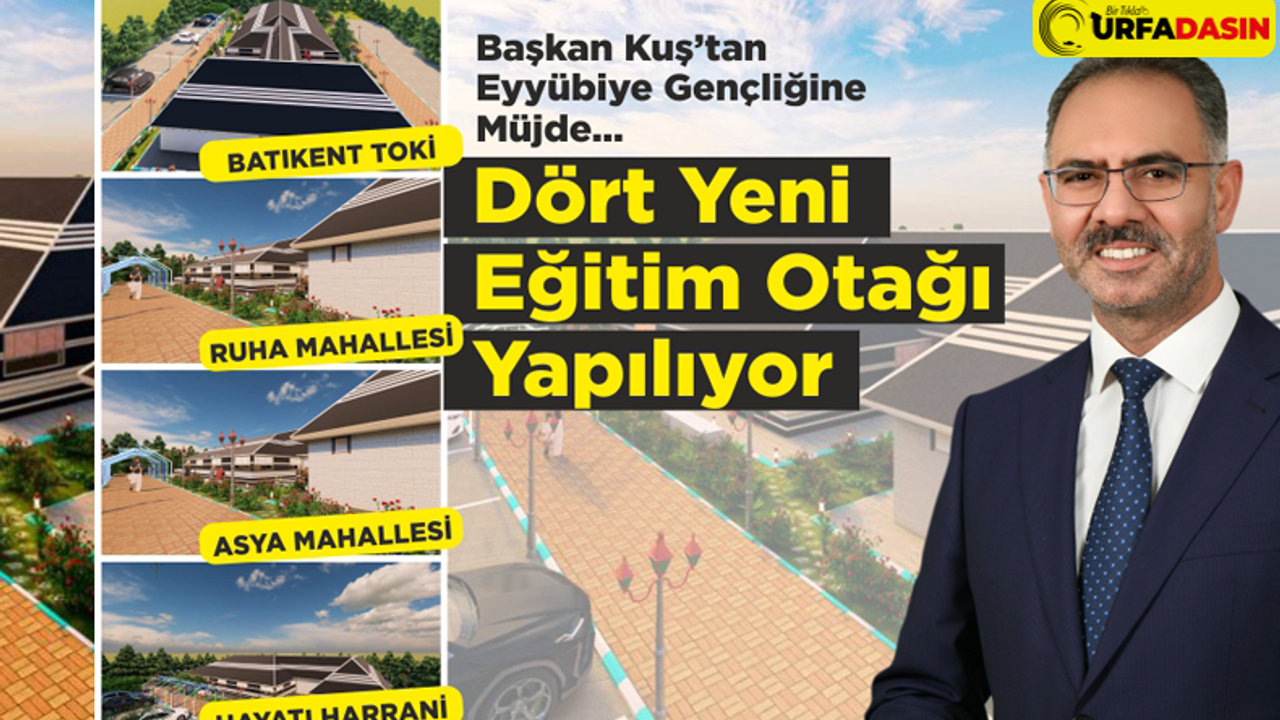 Eyyübiye Belediye Başkanı Mehmet Kuş'tan Müjdeler