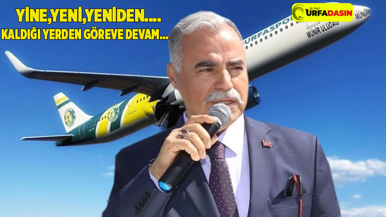 Münir Uludağ GAP Havalimanı Başmüdürlüğüne Yeniden Atandı