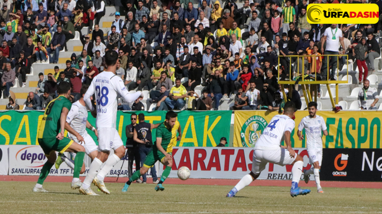 Urfaspor Kendi Sahasında Arnavutköy ile 1-1 Berabere Kaldı