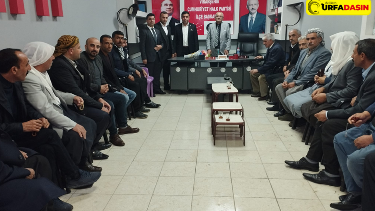 CHP Viranşehir İlçe Başkanlığında Devir Teslim