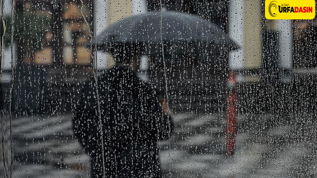 Şanlıurfa'ya Kuvvetli Yağış Uyarısı Yapıldı