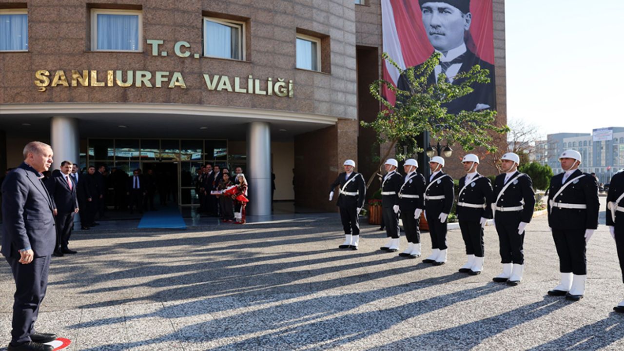 Başkan Erdoğan'dan Şanlıurfa Valiliğine Ziyaret