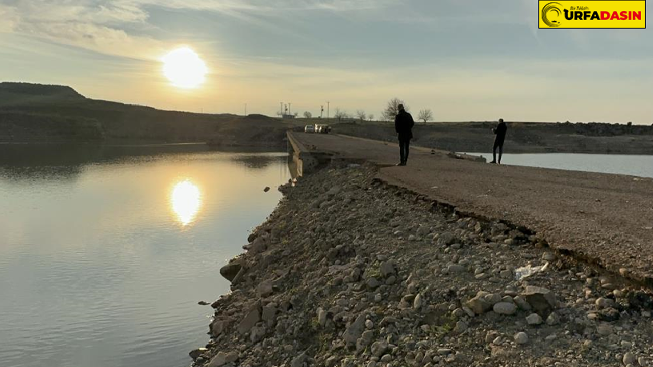 Sular Çekilince Tarihi Köprü Gün Yüzüne Çıktı