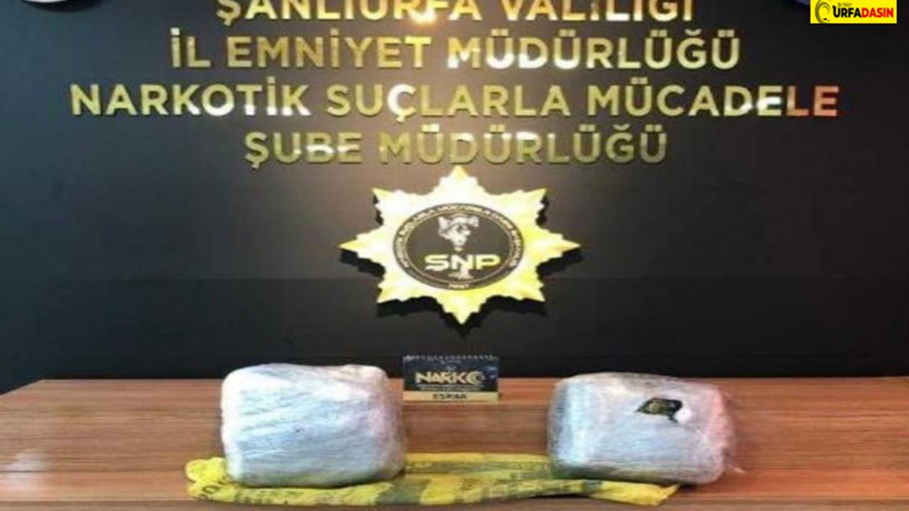 Şanlıurfa'da Uyuşturucu Operasyonu Kilolarca Esrar Yakalandı