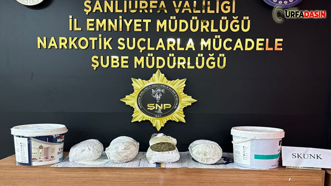 Şanlıurfa’da Uyuşturucu Operasyonlarında 15 Tutuklama