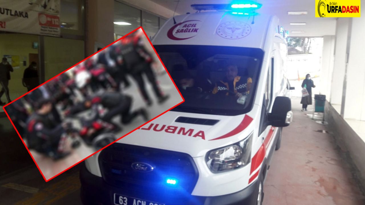 Şanlıurfa'da Yunus Polisleri Kaza Yaptı!