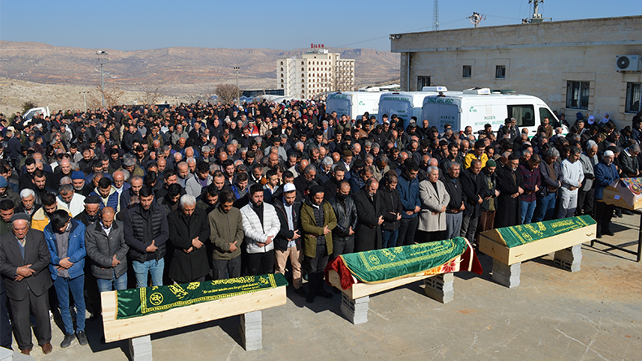 Şanlıurfa’daki Kazada Ölen 4 Kişi Mardin’de Defnedildi
