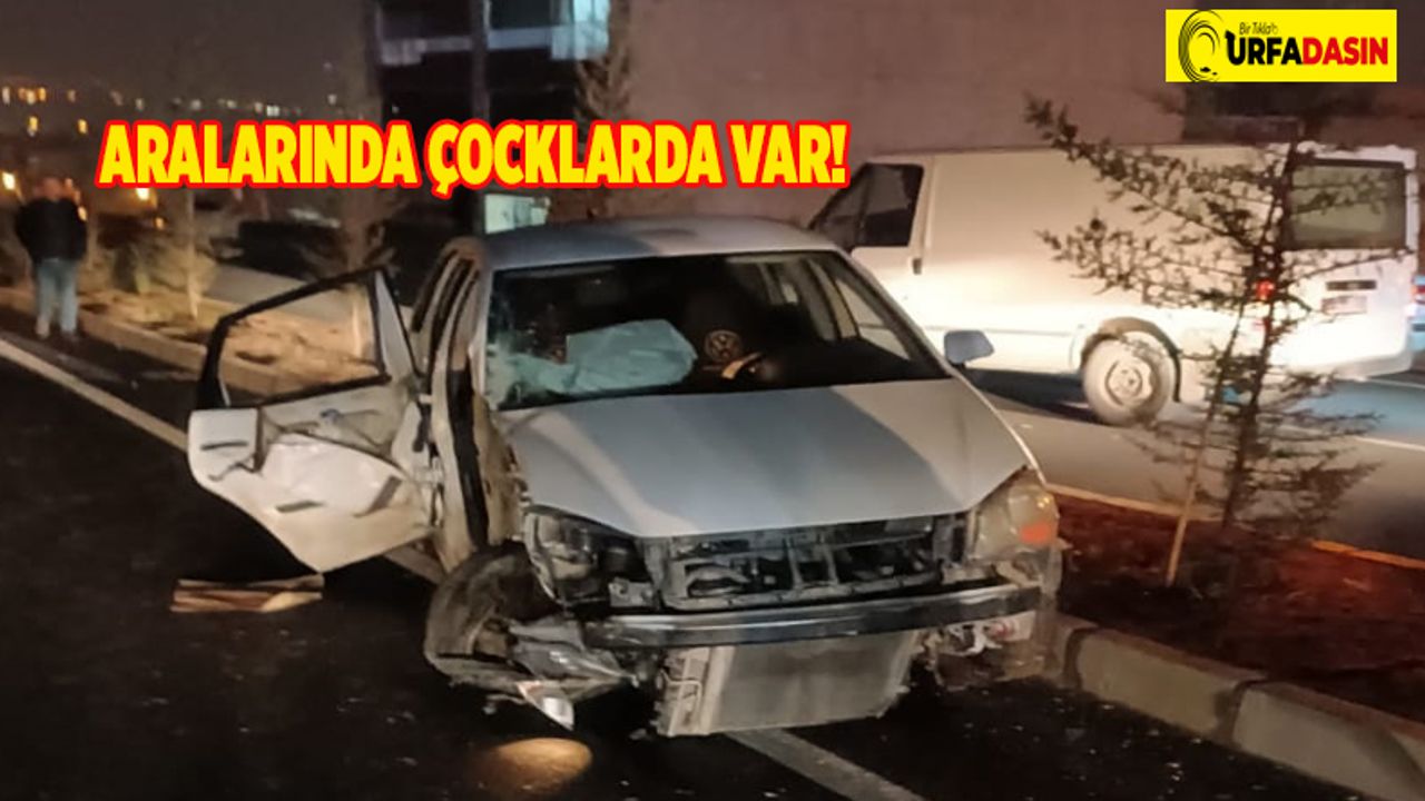 Şanlıurfa'da Otomobil İle Kepçe Çarpıştı 4 Yaralı