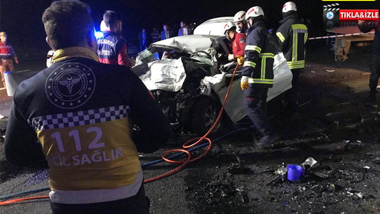 Şanlıurfa'da Feci Kaza, 4 Kişi Hayatını Kaybetti