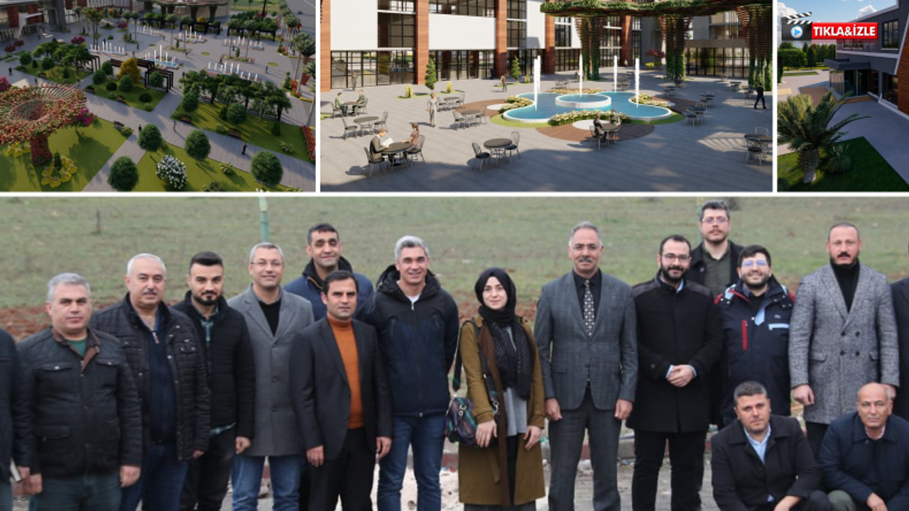Eyyübiye Belediyesi Devasa Projenin Startını Verdi